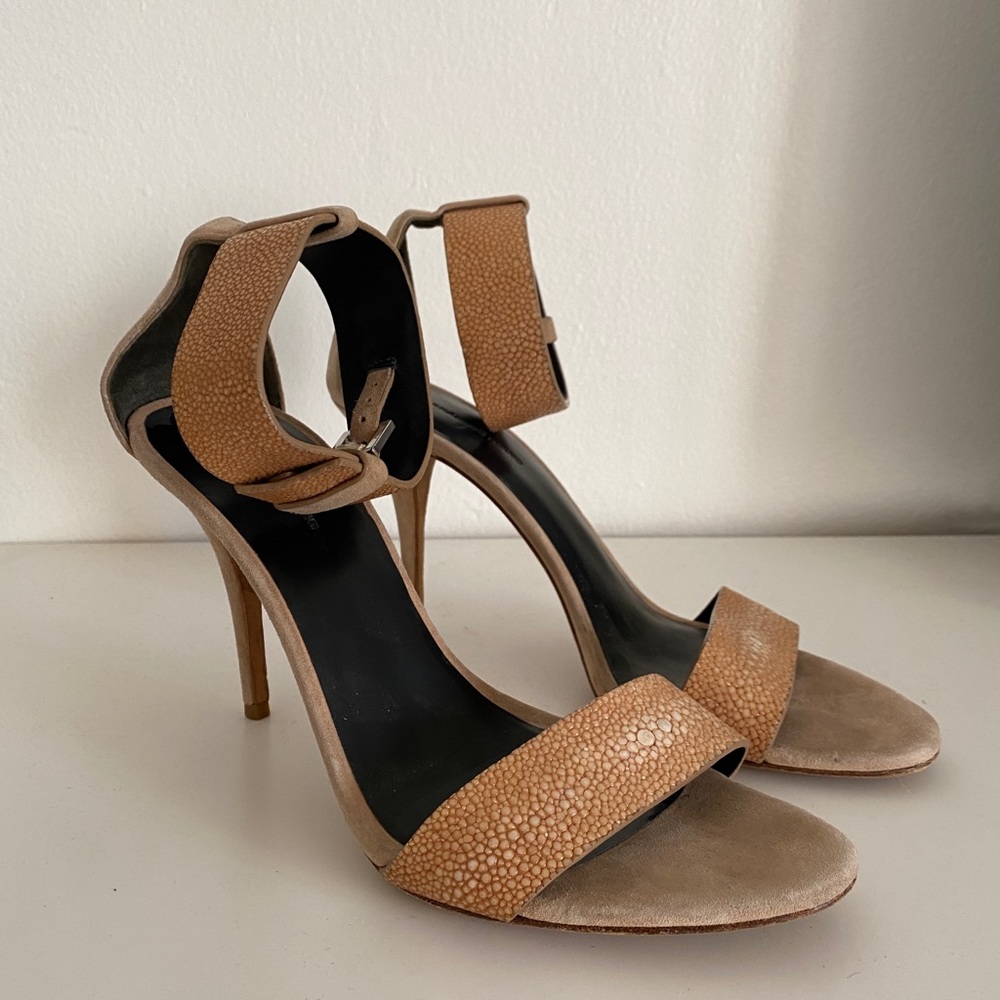 Alexander Wang Leather & Suede Sandals